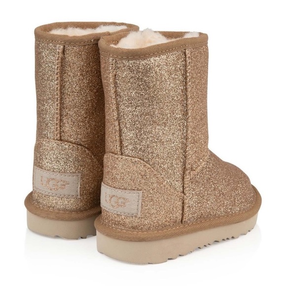 gold glitter uggs